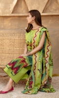 PRINTED LAWN SHIRT 3M  PRINTED LAWN DUPATTA 2.5M  DYED CAMBRIC TROUSER 2.5M