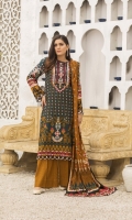 PRINTED LAWN SHIRT 3M PRINTED LAWN DUPATTA 2.5M DYED LAWN TROUSER 2.5M