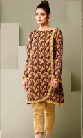 Printed Lawn Shirt : 2.5 Meters Printed Trouser : 2.5 Meters
