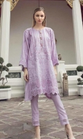 Embroidered Linen Unstitched Kurti