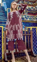 Embroidered Linen Unstitched Kurti