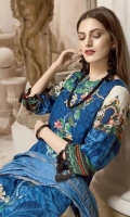 Embroidered Linen Unstitched 3 Piece Suit