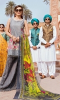 Shirt Front: Lawn Embroidered Shirt Back & Sleeves: Lawn Printed Daman Patch: Organza Embroidered Neck Lace: Organza Embroidered Dupatta: Printed Chiffon Trouser: Printed Cambric Shirt Front: Lawn Embroidered Shirt Back & Sleeves: Lawn Printed Daman Patch: Organza Embroidered Neck Lace: Organza Embroidered Dupatta: Printed Chiffon Trouser: Printed Cambric