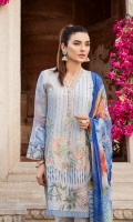 Shirt Front: Lawn Embroidered Shirt Back & Sleeves: Lawn Printed Neck Lace: Organza Embroidered Dupatta: Printed Chilton Trouser: Printed Cambric Trouser Patch: Organza Embroidered Shirt Front: Lawn Embroidered Shirt Back & Sleeves: Lawn Printed Neck Lace: Organza Embroidered Dupatta: Printed Chilton Trouser: Printed Cambric Trouser Patch: Organza Embroidered