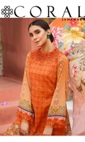 EMBROIDERED FRONT 1.15M PRINTED BACK & SLEEVES 1.85M DYED TROUSER 2.5M LAWN DUPATTA 2.5M EMBROIDERED LACE 1M
