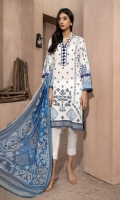 PRINTED & EMBROIDERED FRONT      1.15M  PRINTED BACK & SLEEVES   1.85M  DYED TROUSER      2.5M  CHIFFON DUPATTA   2.5M