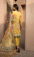 PRINTED & EMBROIDERED FRONT      1.15M  PRINTED BACK & SLEEVES   1.85M  DYED TROUSER      2.5M  CHIFFON DUPATTA                2.5M