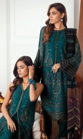 Embroidered Chiffon Front Embroidered Chiffon Back Embroidered Front & Back Borders Embroidered Chiffon Sleeves Embroidered Sleeves Border Embroidered Chiffon Dupatta Embroidered Dupatta Patches Dyed Raw Silk Trouser