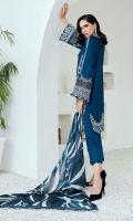 Embroidered Lawn Front Embroidered Lawn Back Embroidered Lawn Sleeves Embroidered Lawn Front & Back Border Embroidered Lawn Sleeves Borders Digital Printed Silk Dupatta Dyed Trouser