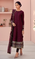 Embroidered Lawn Front Panels Embroidered Front & Back Border Embroidered Sleeves Border Embroidered Organza Sleeves Border Embroidered Organza Dupatta Dyed Lawn Back & Sleeves Dyed Cambric Trouser