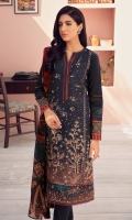 Embroidered Lawn Front Embroidered Lawn Left & Right Panels Embroidered Front Border Digital Printed Silk Dupatta Digital Printed Back & Sleeves Dyed Cambric Trouser
