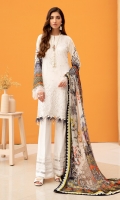 Digital Embroidered Shirt Digital Printed Chiffon Dupatta Embroidered Front Dyed Trouser Dyed Organza
