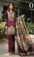 Printed Viscose Net Dupatta Printed Linen Shirt Embroidered Neck Patch Dyed Trouser Printed Viscose Net Dupatta Printed Linen Shirt Embroidered Neck Patch Dyed Trouser