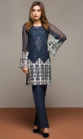 Fabric : Chiffon  Includes: Shirt with Lining and Accessories 