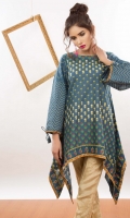 Embroidered Lawn Stitched Kurti