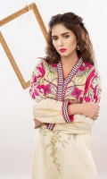 Embroidered Lawn Stitched Kurti