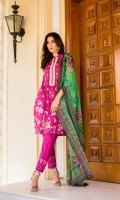 Schiffli Shirt 3 Mtr Emb Digital Chiffon Dupatta 2.5 Mtr Trouser 2.5 Mtr Emb Lace 2 Mtr