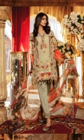 Embroidered Shirt  Printed dupatta  Simple Trouser