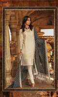 Embroidered Shirt  Printed dupatta  Simple Trouser