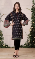 Printed wider width cotton lawn shirt (2.5)