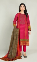 Printed Wider width Khaddar shirt 2.5Mtr Printed Khaddar Dupatta 2.5Mtr Dyed Khaddar Shalwar 2.5Mtr