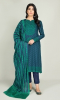 Printed Wider width Khaddar shirt 2.5Mtr Printed Khaddar Dupatta 2.5Mtr Dyed Khaddar Shalwar 2.5Mtr