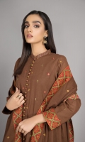 Dyed and Embroidered wider width khaddar shirt Front 1.25Mtr Dyed and Embroidered wider width khaddar shirt Back 1.25Mtr Dyed and Embroiderd Khaddar Dupatta 2.5Mtr Dyed Khaddar shalwar 2.5Mtr