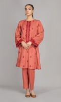 Dyed and Embroidered Wider width Khaddar shirt Front 1.25 Dyed Wider width Khaddar shirt Back 1.25Mtr