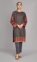 Printed wider width Khaddar shirt Front(1.25m) Printed wider width Khaddar shirt Back(1.25m)