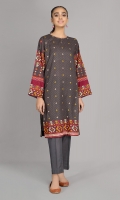 Printed wider width Khaddar shirt Front(1.25m) Printed wider width Khaddar shirt Back(1.25m)