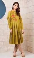 Jacquard Shirt With Embroidered Patch Box Pleats At Front And Back Full Sleeves Jacquard Shirt With Embroidered Patch Box Pleats At Front And Back Full Sleeves