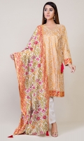 2 Pc suit Paste Printed Angrakha with Tassel and Printed Dupatta