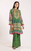 Front Lawn Print Embroidered 1.25m Back Lawn Printed 1.25m Sleeve Lawn Printed 0.5m Embroidered Shalwar 2.5m