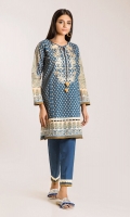 Front & Back Lawn Print Embroidered length 2.5m Sleeve Lawn Printed length 0.75m Shalwar length 2.5m