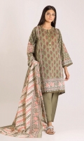 Front Cambric Printed length 1.25m Back & Sleeve Cambric Print Embroidered length 2.0m Printed Dupatta length 2.5m