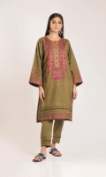 Brosha Embroidered Shirt length 3.25m Shalwar length 2.5m