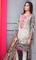 Embroidered Lawn Shirt 3m Lawn Shalwar 2.5 Lawn Dupatta 2.5m 