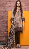 Printed Lawn Shirt 3m Lawn Shalwar 2.5m Lawn Dupatta 2.5m 