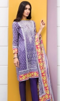 Printed Lawn Shirt 3m Lawn Shalwar 2.5m Lawn Dupatta 2.5m 
