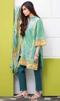 Printed Lawn Shirt 3m Lawn Shalwar 2.5m Lawn Dupatta 2.5m 