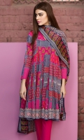 Printed Lawn Shirt 3m Lawn Shalwar 2.5m Lawn Dupatta 2.5m 