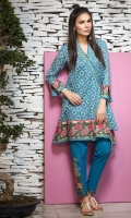 Printed Lawn Shirt 3m Embroidered Lawn Shalwar 2.5m