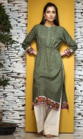 Printed Lawn Shirt 3m Embroidered Lawn Shalwar 2.5m