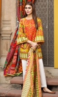 Embroidered Lawn Shirt 3.5m Lawn Dupatta 2.5m