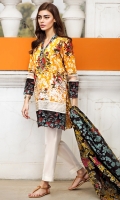 Embroidered Lawn Shirt 3.5m Lawn Dupatta 2.5m
