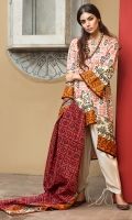 Printed Lawn Shirt 3m Lawn Dupatta 2.5m