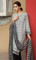 Printed Lawn Shirt 3m Lawn Dupatta 2.5m