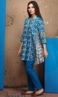 Printed Lawn Shirt 3m Lawn Shalwar 2.5m