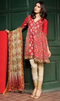 Embroidered Lawn Shirt 1.4m Printed Lawn Shirt 2.25m Lawn Shalwar 2.5m Chiffon Dupatta 2.5m 