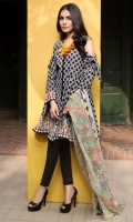 Lawn Shirt 3m Lawn Shalwar 2.5m Chiffon Dupatta 2.5m 